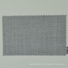 Итальянский Лоро Кадини светло-серый в полоску в natrual камвольно 100% шерсть удобная ткань для мужского костюма
